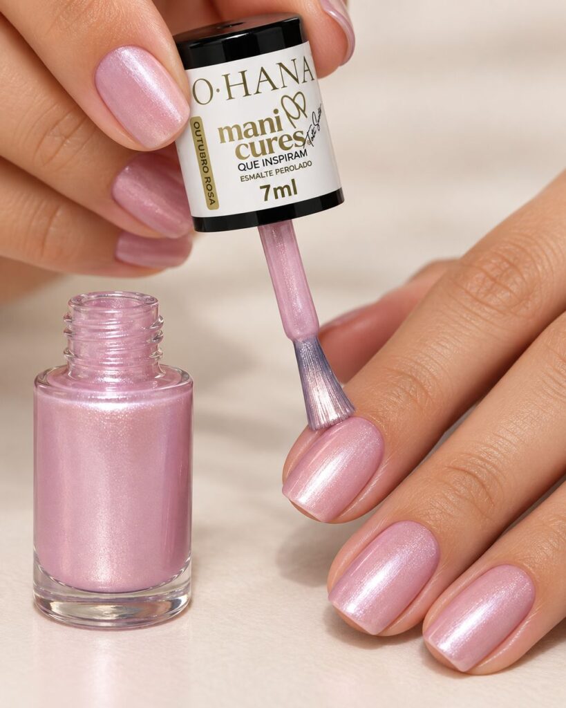 Esmalte Perolado Rosa