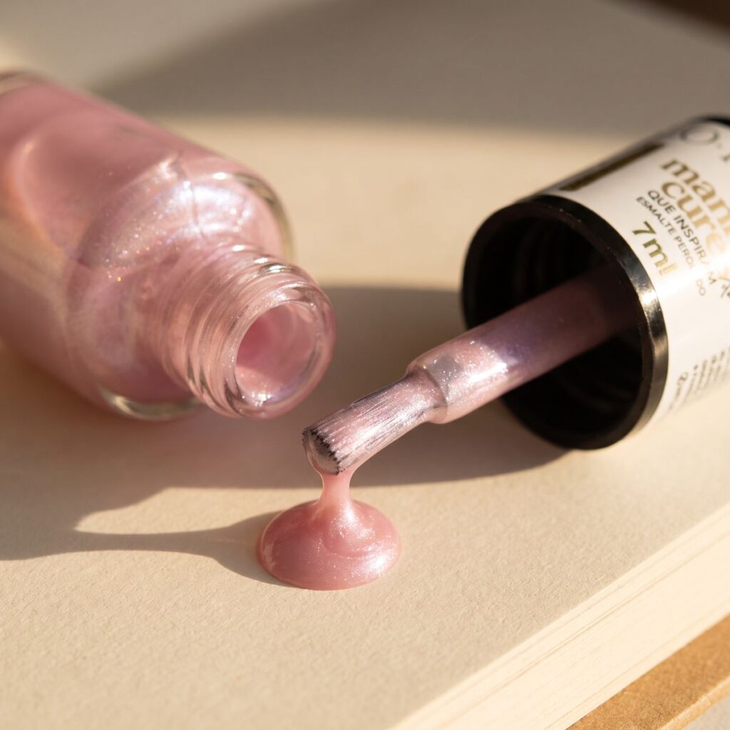 Esmalte Perolado Rosa